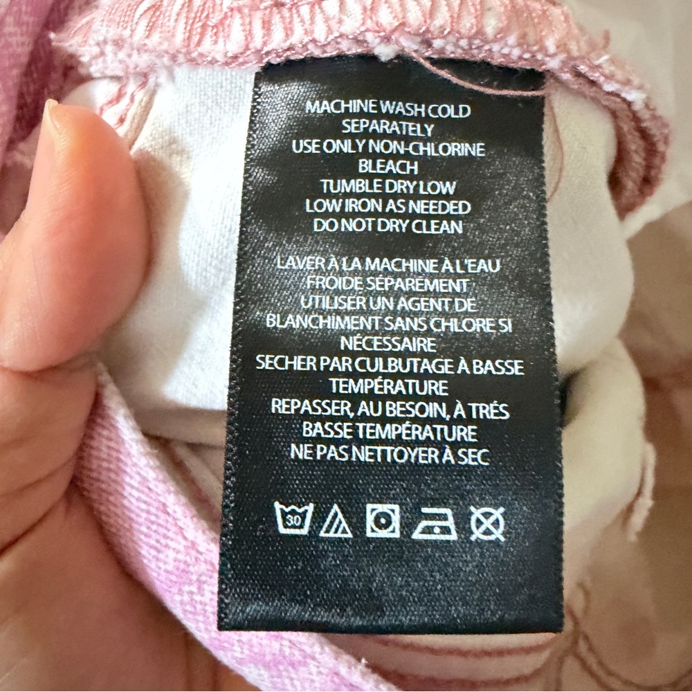 BDG Women's Light Pink Tie-dye Cowboy Jeans Size 32‎ - Picture 6 of 12